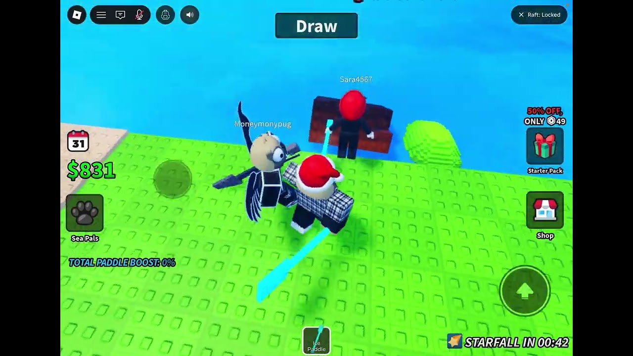 Playing draw a boat and set sail (ft Freddie marsh)