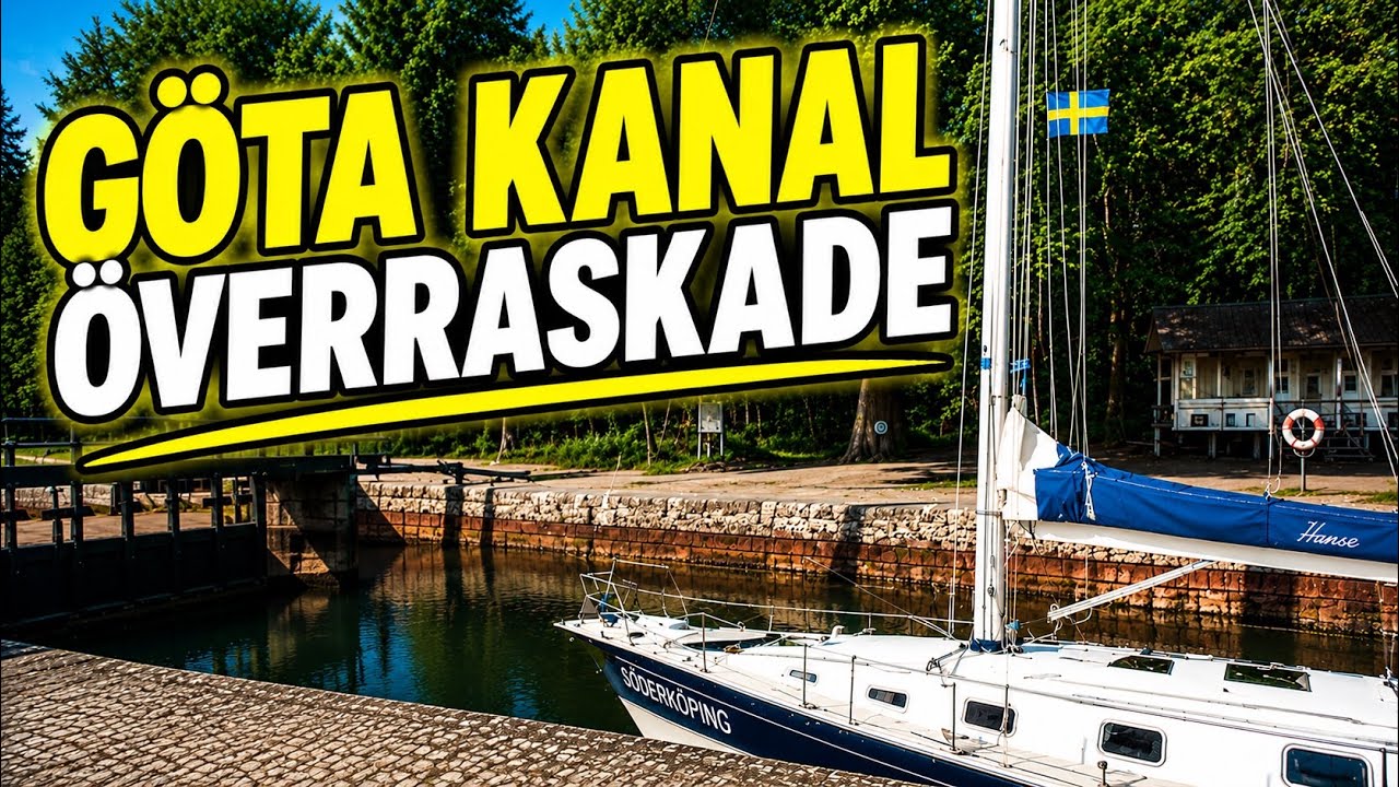 Göta Kanal med Husbil – Söderköping, Borensberg & Vadstena | Ställplatser & Mat längs kanalen 🇸🇪🚐