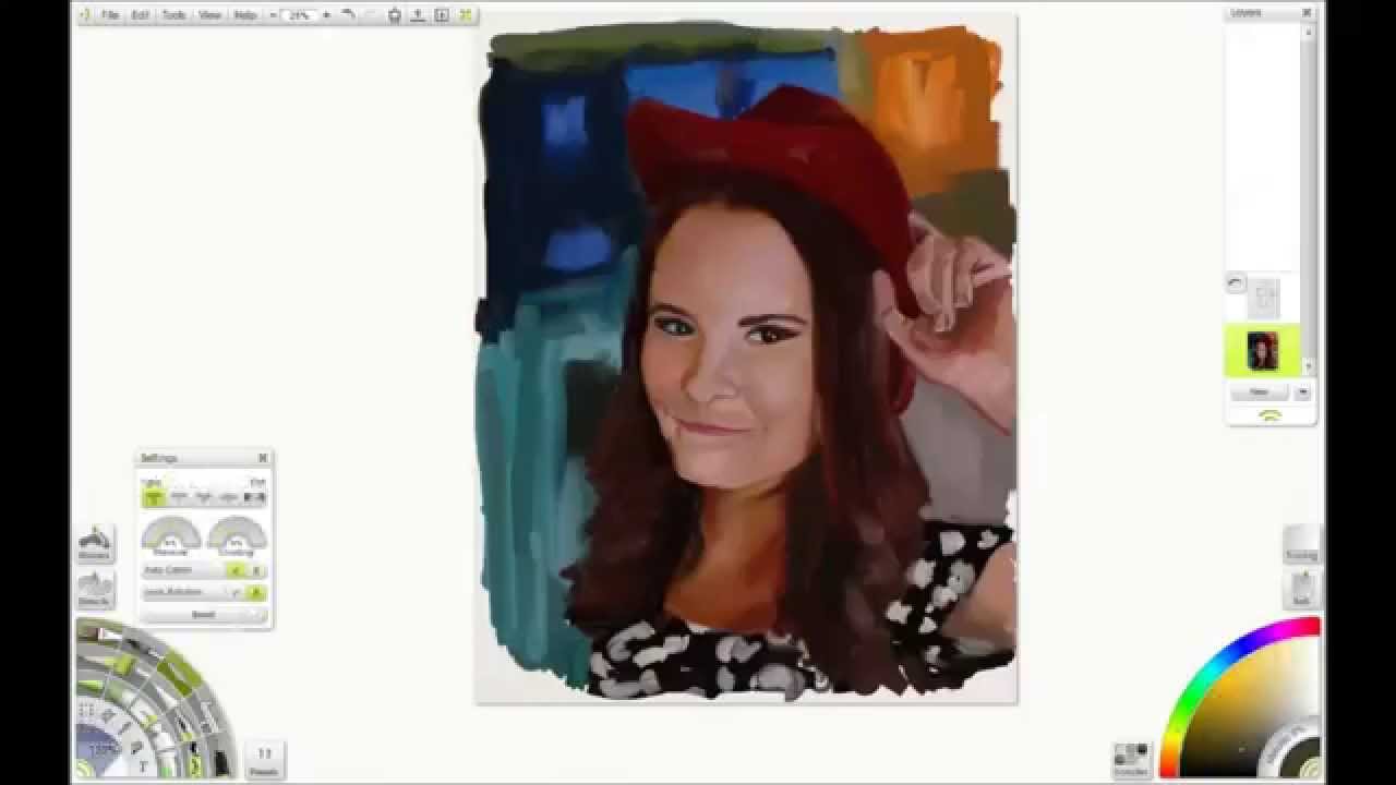 MyBittersweetLife Timelapse Digital Painting for RedditGetsDrawn