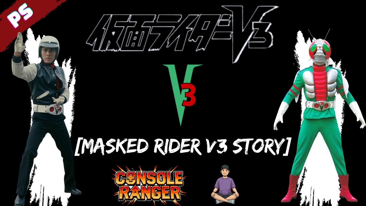 Masked Rider V3 - V3 Story Mode (Playstation 1) - [Masked Rider Project] [No Commentary]