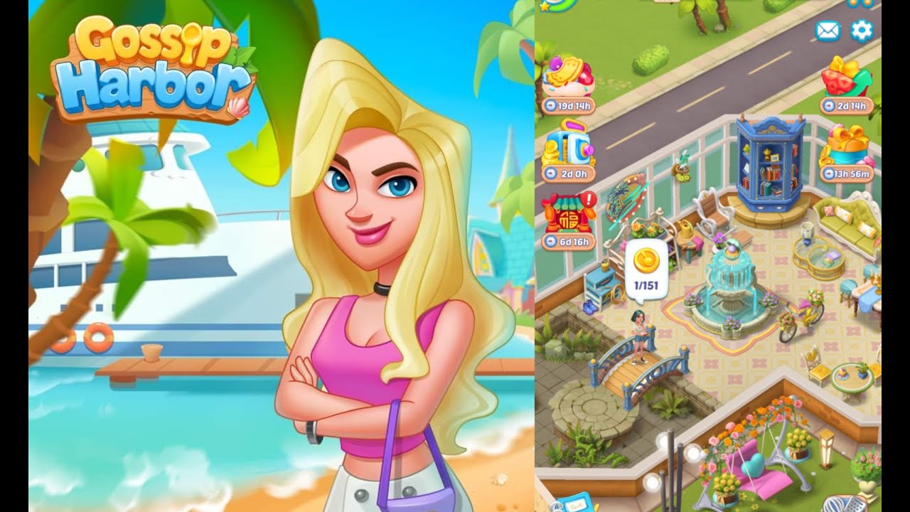 Gossip Harbor : Merge Game /🍰☕️ Day 42 Level 41 Part 42🥖🍞