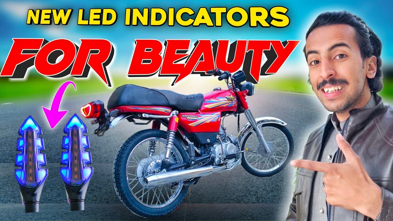 Fancy Indicators For Modified CD 70😍 |New Surprise Coming Soon| 🤔