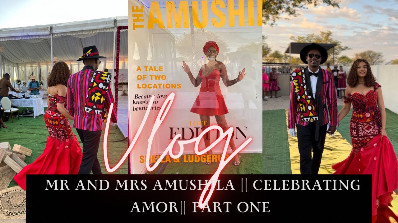 WEDDING VLOG: Mr and Mrs Amushila || Angola meets Namibia || Part 1 #angolanwedding #viral #foryou