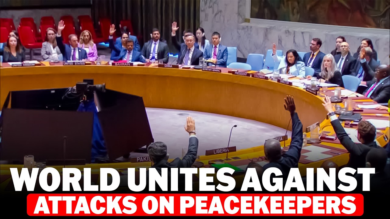 UN issues stark warning! Security Council unanimously backs action over attacks on Peacekeepers