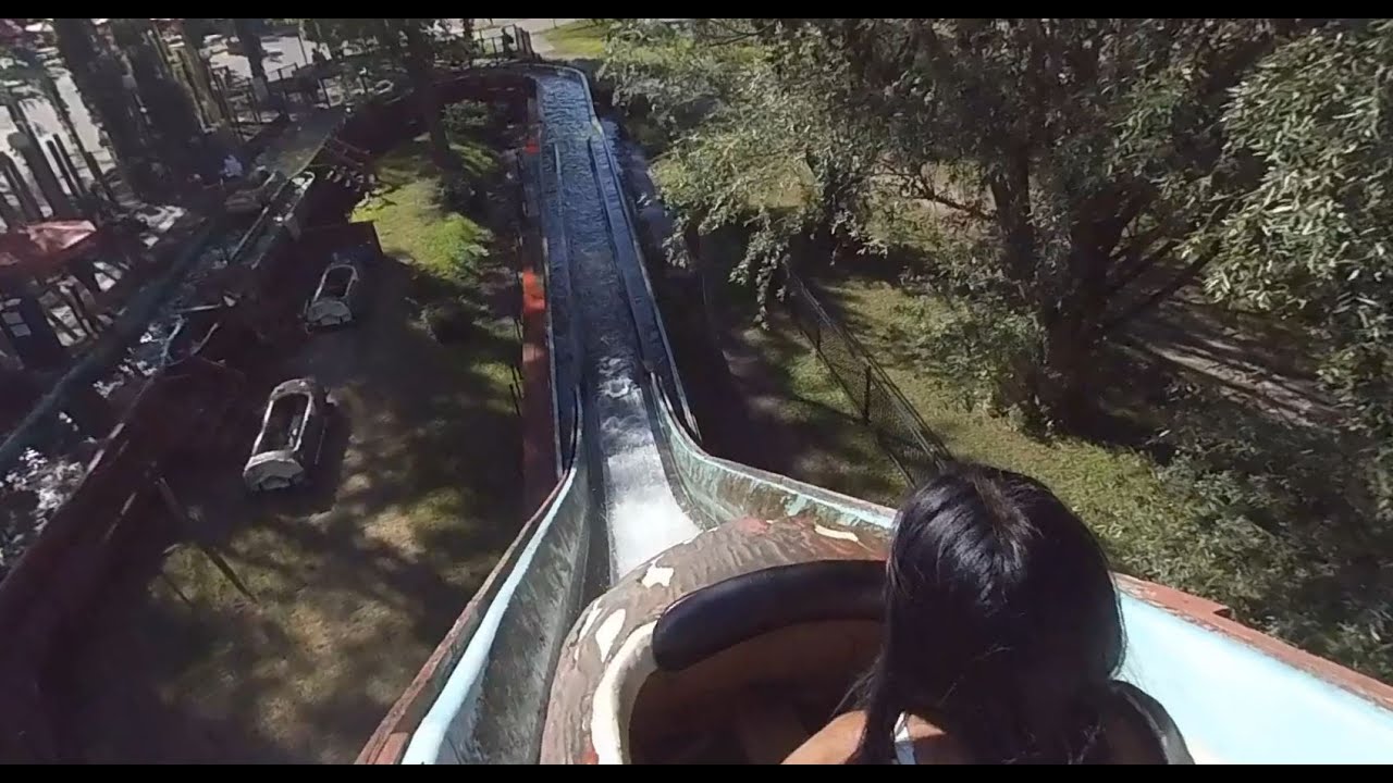 360 Saugreen Lumber Mill log flume ride, Centreville, Centre Island Toronto