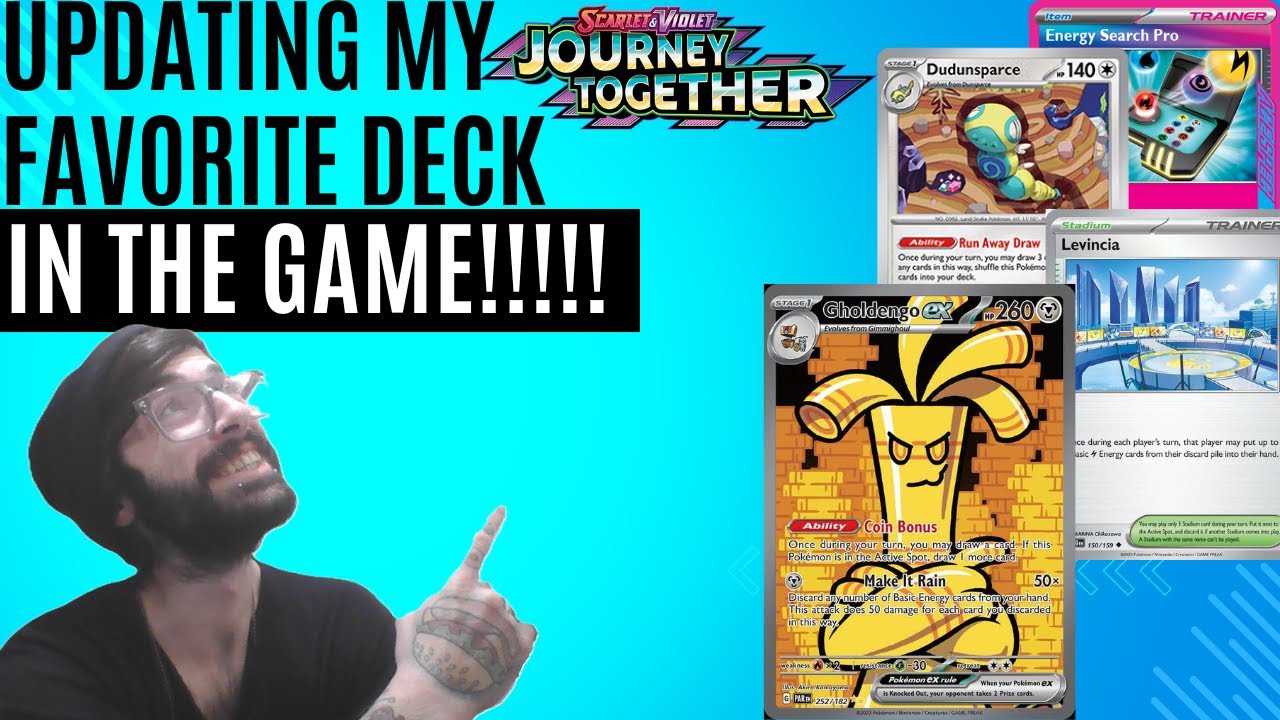 Gholdengo EX is SO BUSTED Post Rotation!!!! Pokemon Cards TCG Deck Profile + Explanation!!!!!