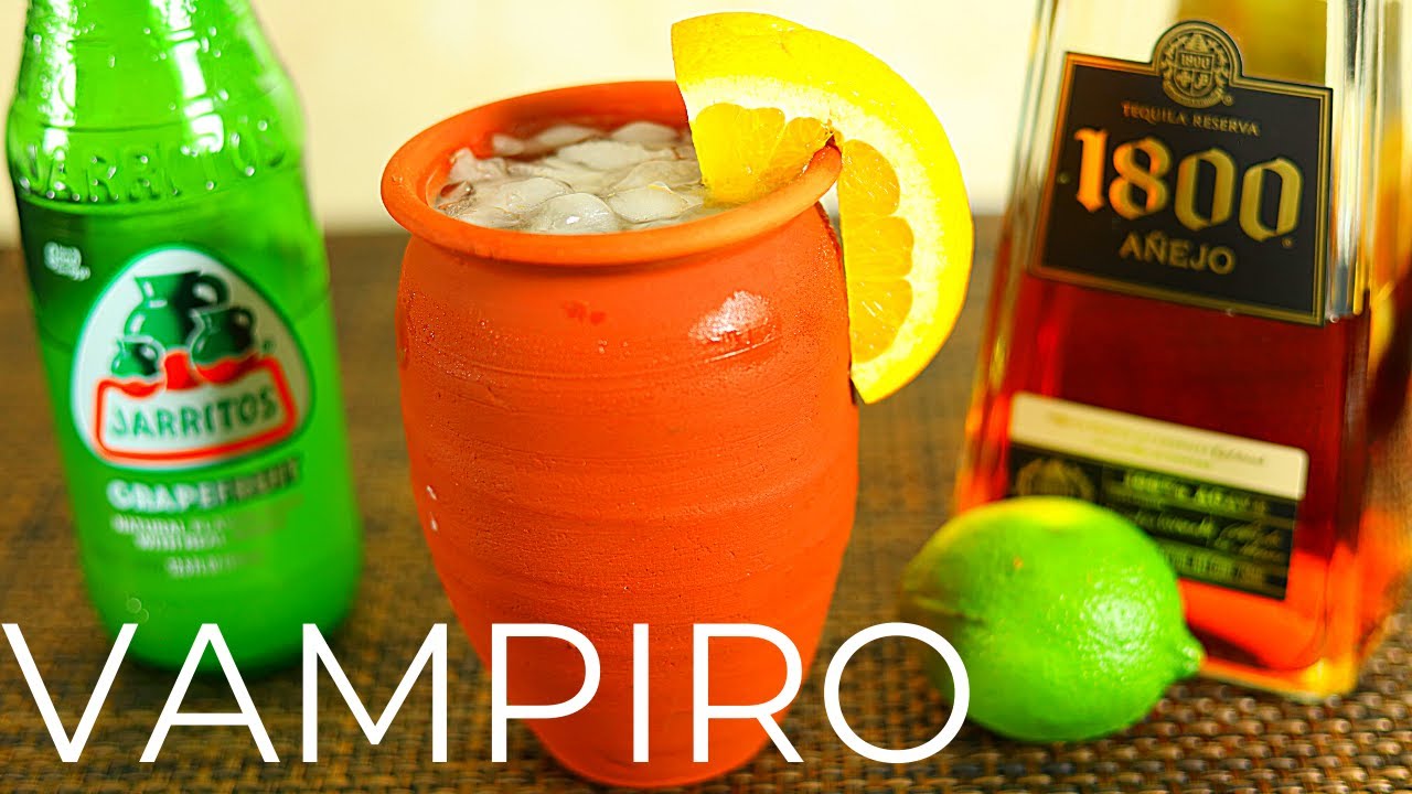 How To Make The Vampiro Cocktail  Recipe With Tequila