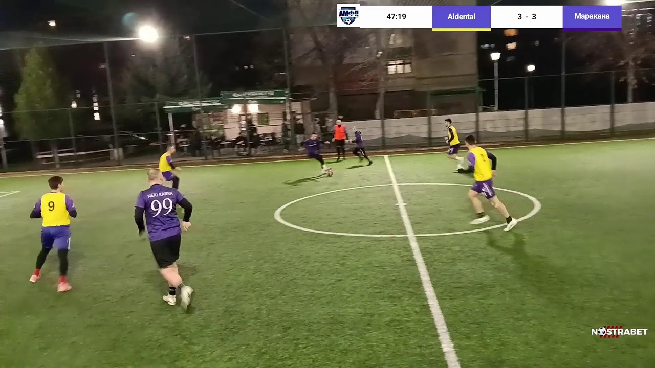 Eat&GO Първа Лига 
Aldental VS Маракана