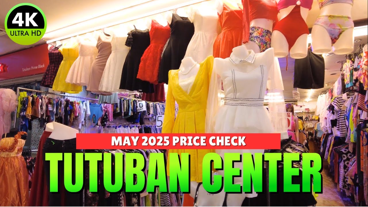 [4K] TUTUBAN CENTER - DIVISORIA MALL TOUR MAY 2025 | Price and Item Check (Manila Philippines)