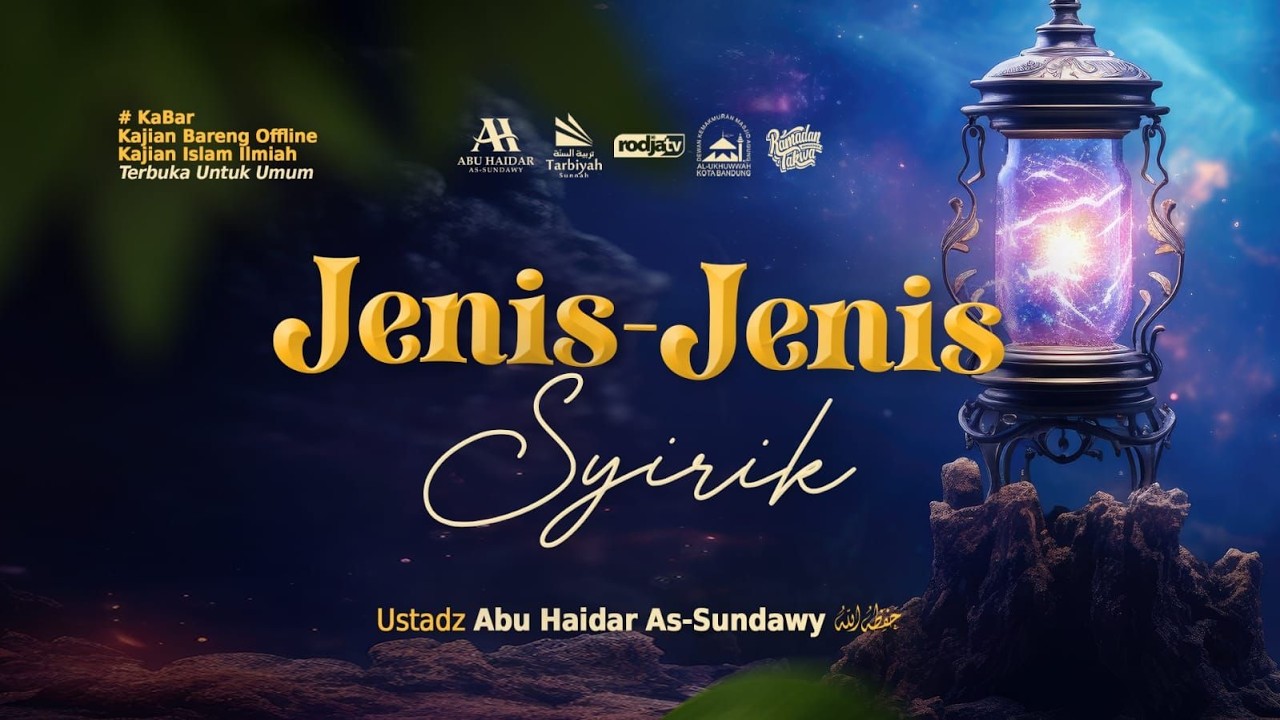 JENIS-JENIS SYIRIK