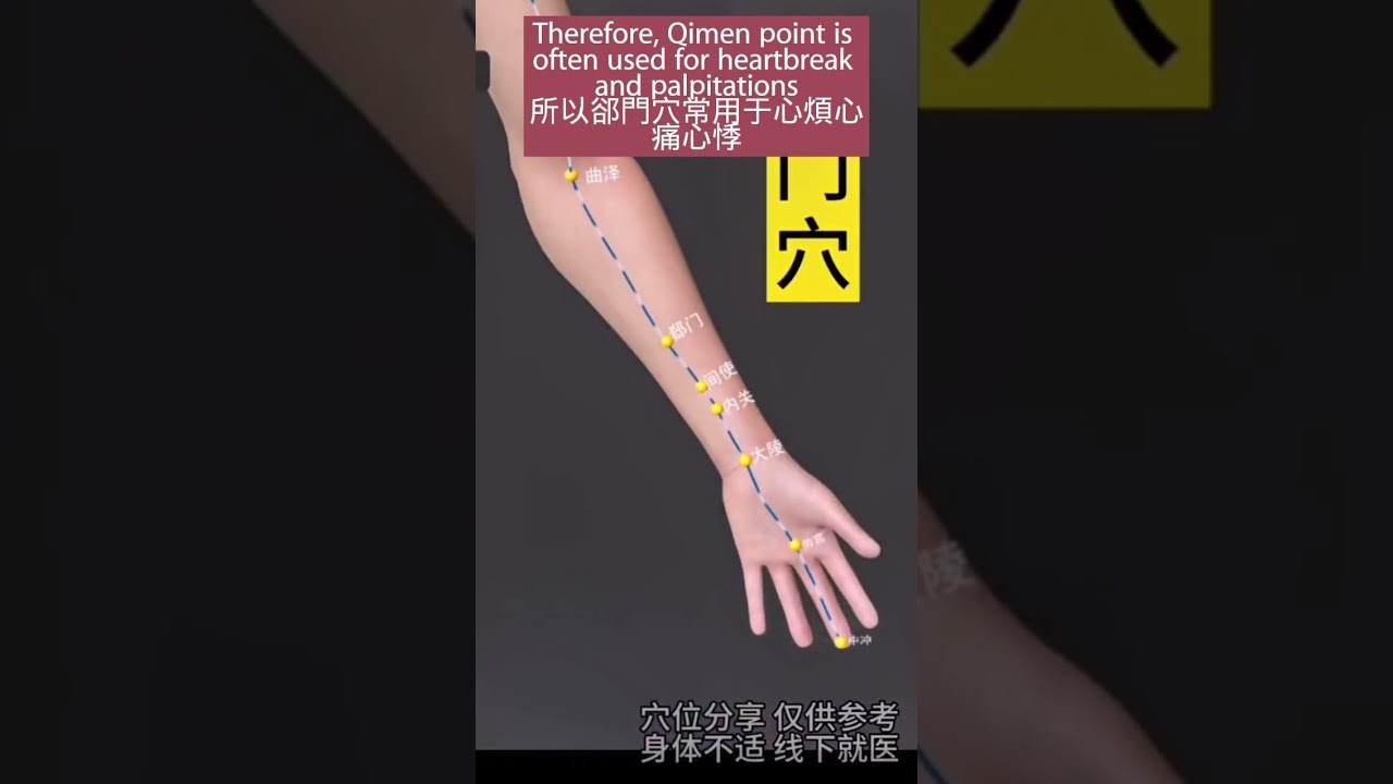郄門穴（一）Qiemen Point (1) #healthcare #中醫傳承 #中醫傳承 #養生 #health #traditional