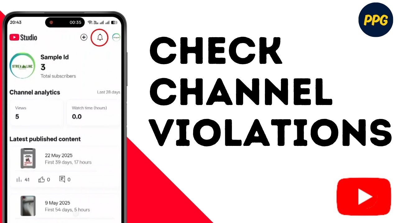 How To Check For Violations Or Strikes On YouTube Channel ?