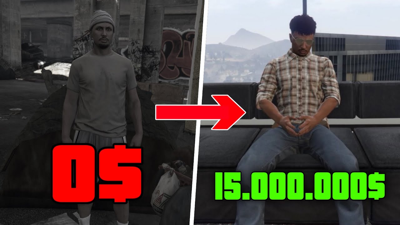 De 0$ à TRÈS RICHE rapidement sur GTA V ONLINE (guide débutant)