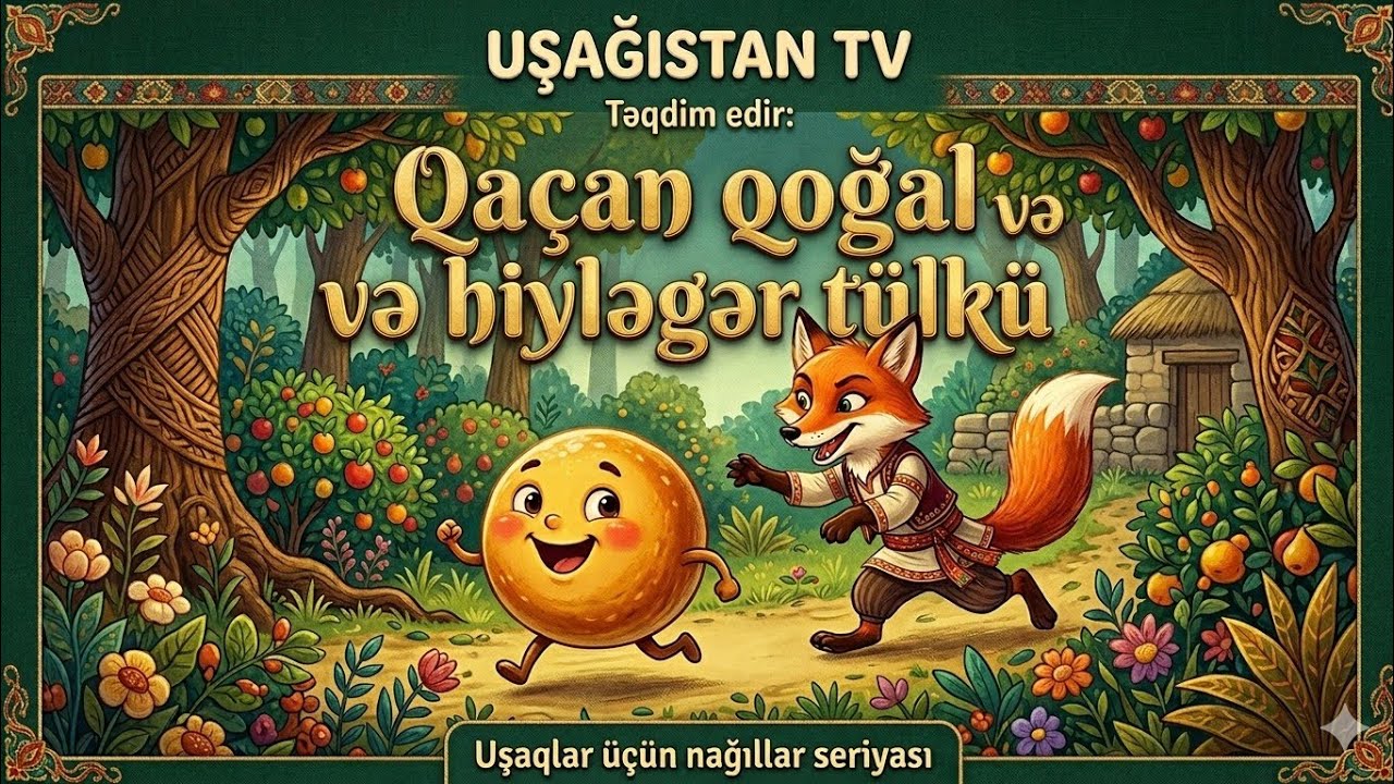 Qaçan Qoğal və hiyləgər Tülkü 🦊#QoğalınNağılı#UşaqNağılı#AzərbaycanNağılı