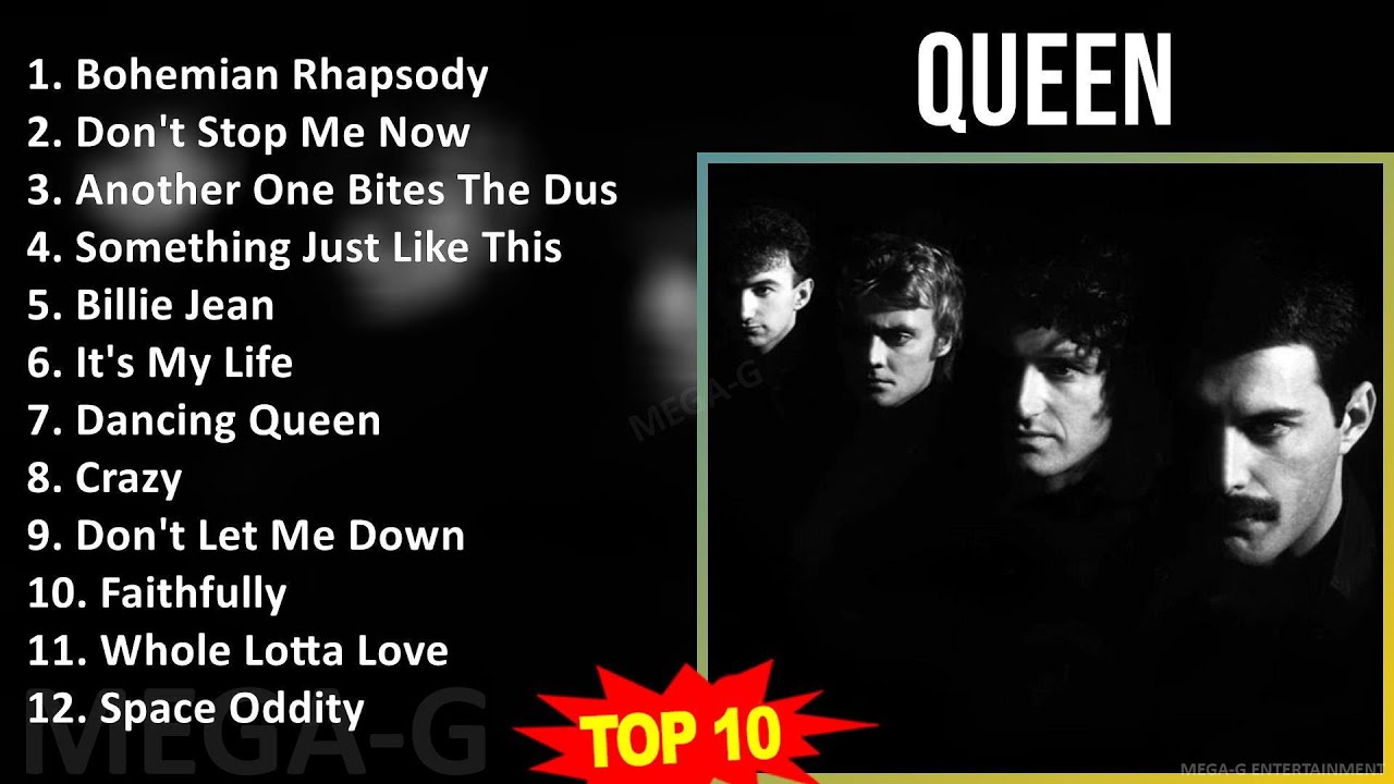 Q u e e n MIX Grandes Exitos ~ 1970s Music ~ Top Art Rock, Pop, Rock, Album Rock Music