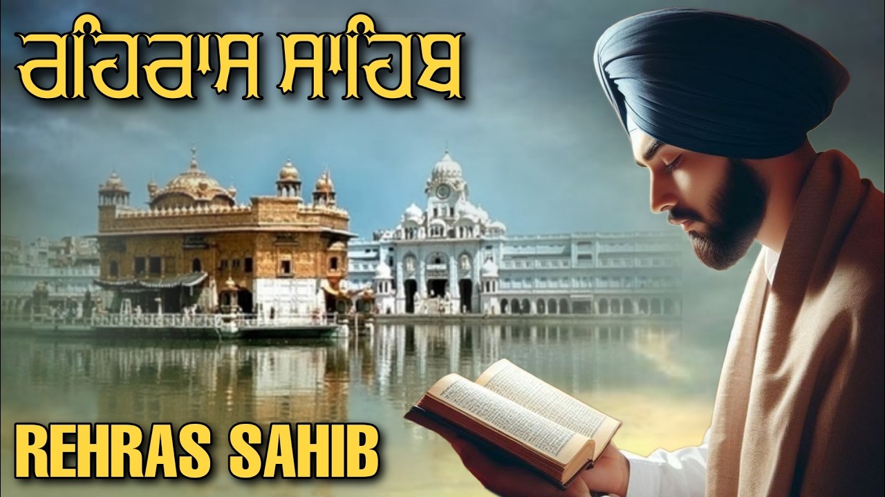 ਰਹਿਰਾਸ ਸਾਹਿਬ ਦਾ ਪੂਰਾ ਪਾਠ ਰਸਭਿੰਨੀ ਅਵਾਜ ਵਿੱਚ #ਰਹਿਰਾਸ #ਰਹਿਰਾਸਸਾਹਿਬਪਾਠ #sikhprayers