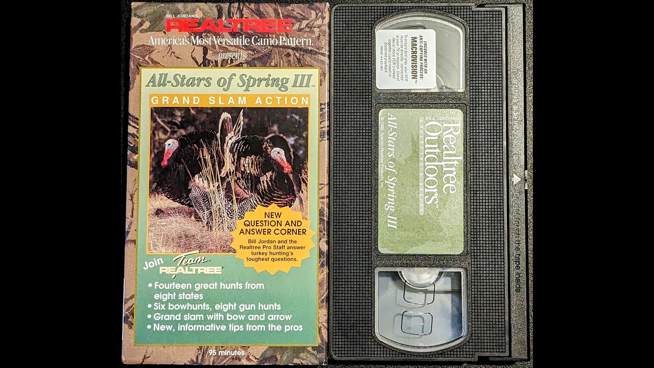 Realtree All Stars of Spring III (1995 Turkey Hunting VHS)
