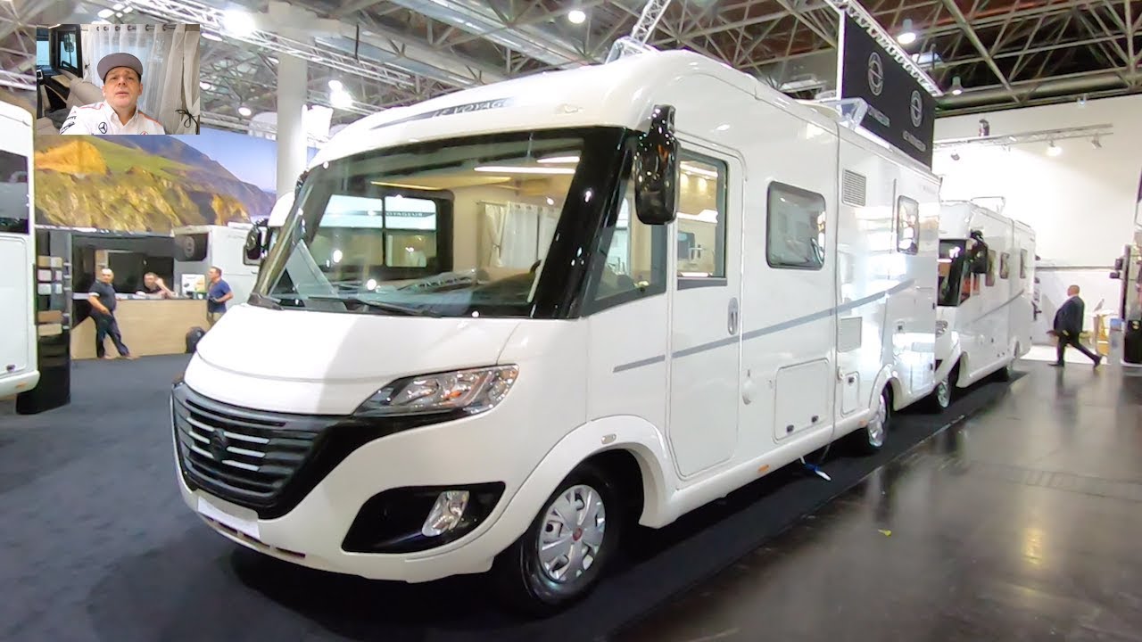 Le Voyageur LV 6.8 LF RV luxury Motorhome Camper Van Fiat Camping car walkaround and interior W0276