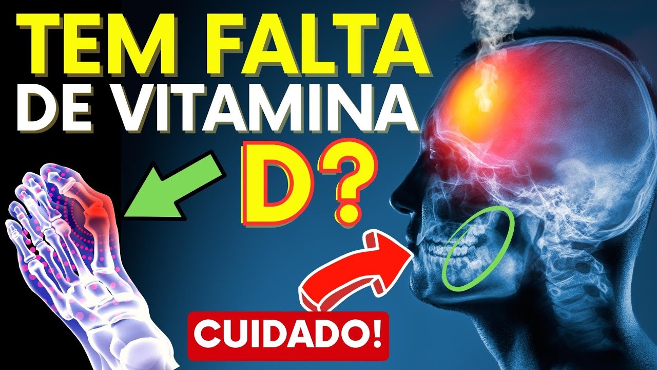 10 SINTOMAS ALARMANTES de FALTA de VITAMINA D que você NUNCA deve ignorar