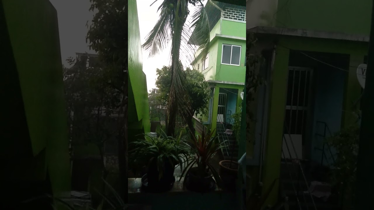 Temporal na Baixada Rio de Janeiro.