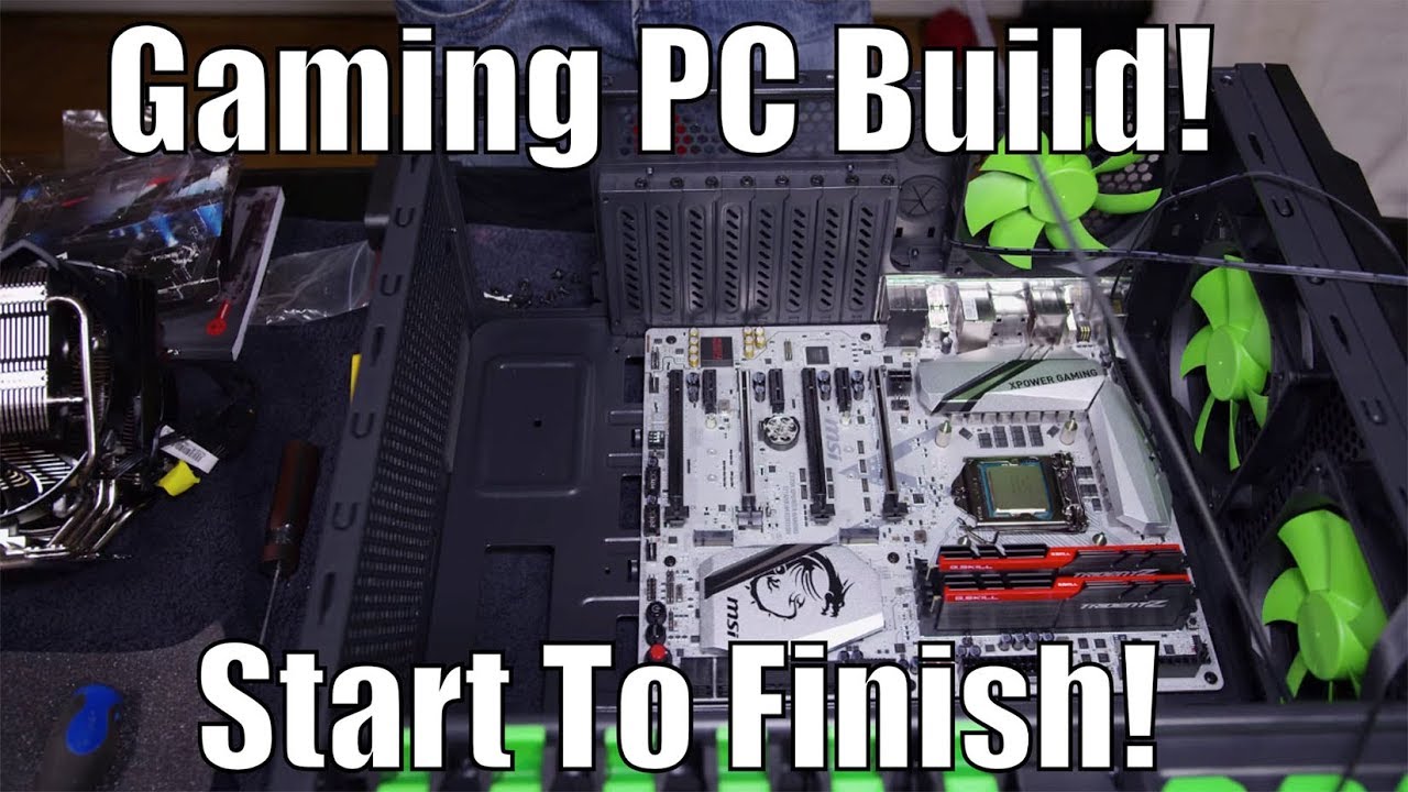 How To Build A Gaming Computer PC | FAST! | Plays Everything!