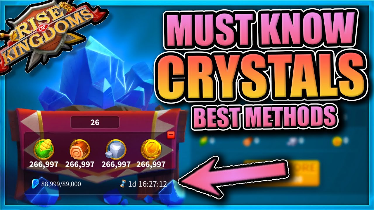 Crystals in Heroic Anthem KvK [All ways to get and spend crystals in Rise of Kingdoms]