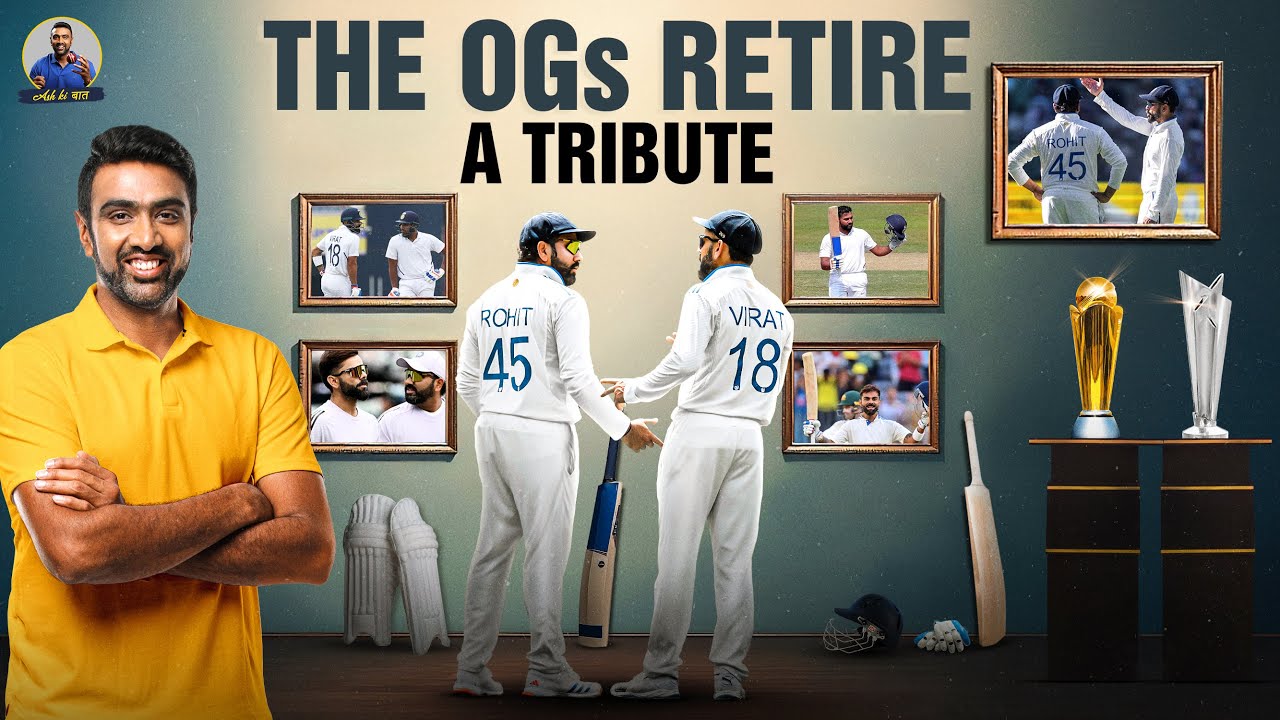 Test Cricket Bids Goodbye to the OGs | Ashwin on Virat & Rohit’s Retirement