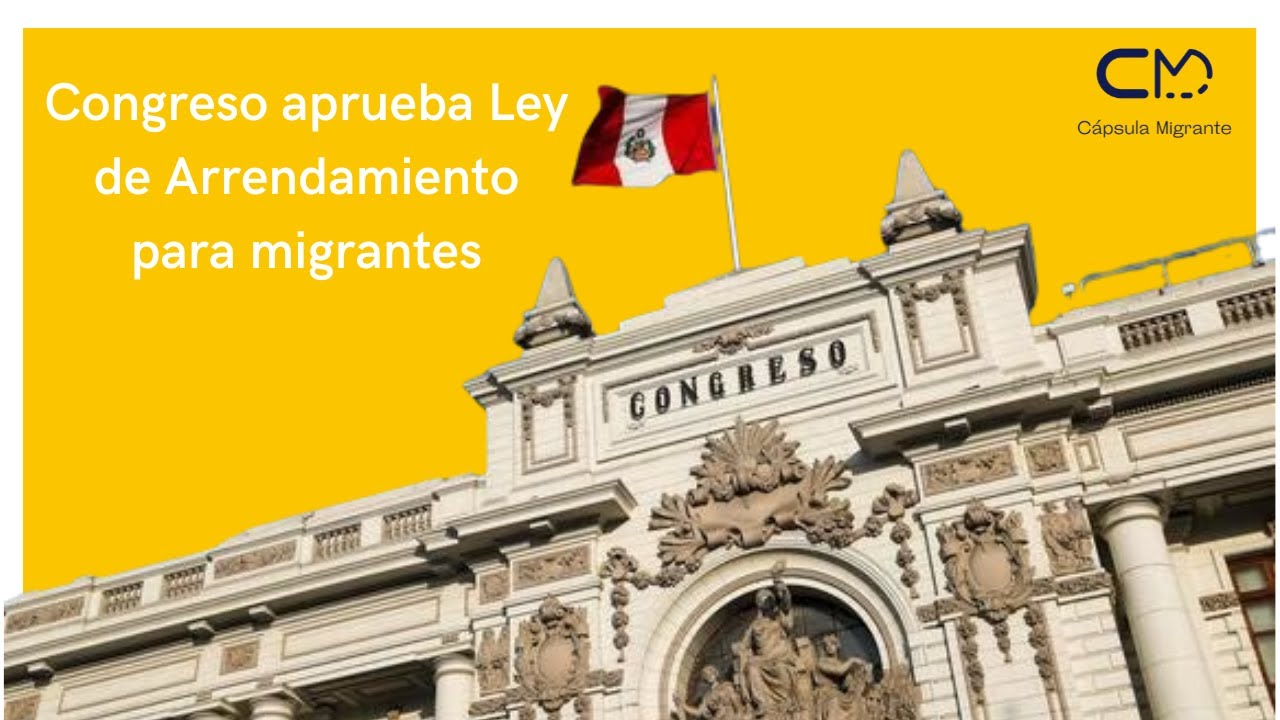 Modifican la Ley de Migraciones en Perú y afecta el alquiler de migrantes y refugiados venezolanos