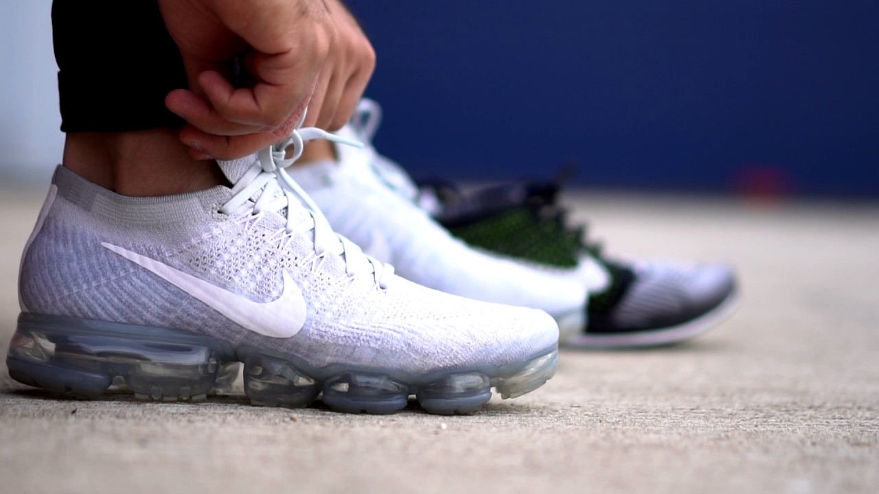 On The Foot EP.9 - Nike Air VaporMax Flyknit 'Pure Platinum'