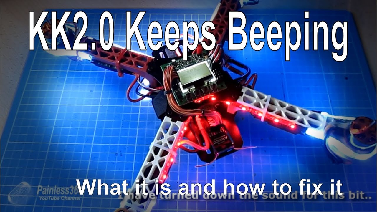 Multirotor Quick Tips: KK2.0/KK2.1 constantly beeping