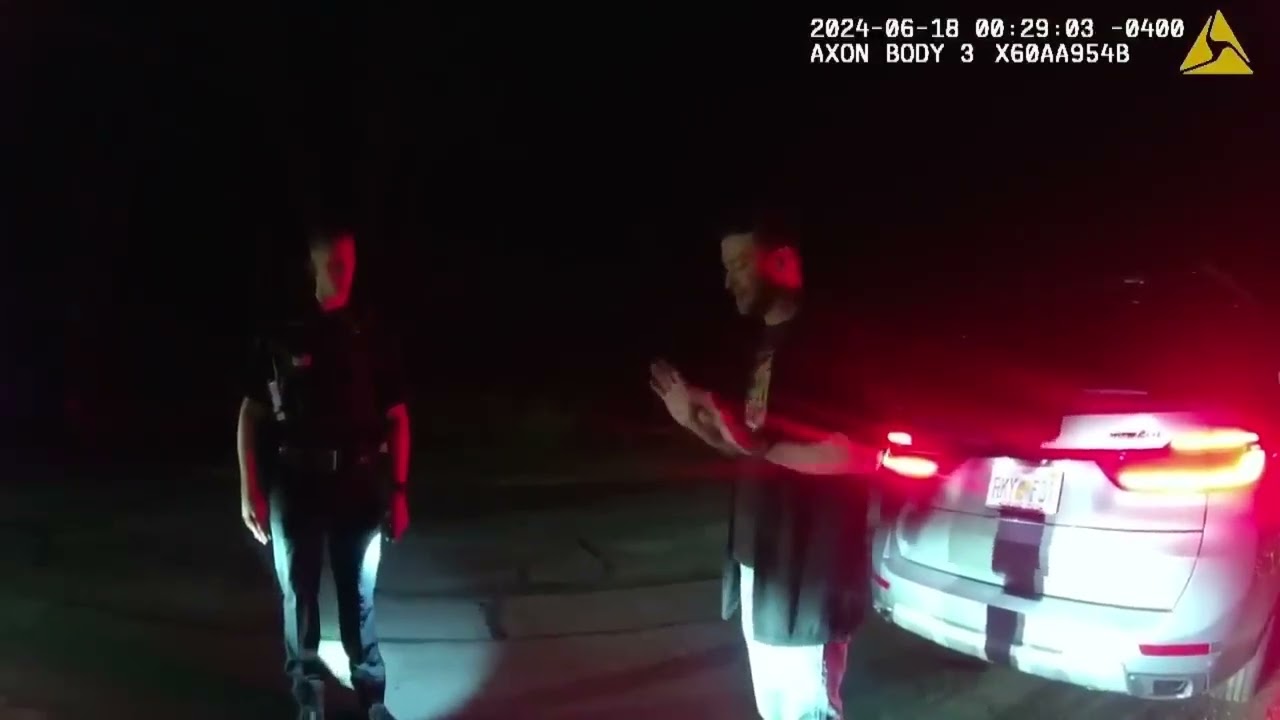 Policja opublikowała film z aresztowania Justina Timberlake'a #justintimberlake