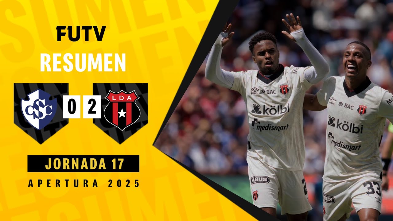 Resumen: Cartagin&eacute;s 0-2 Alajuelense / Apertura 2025