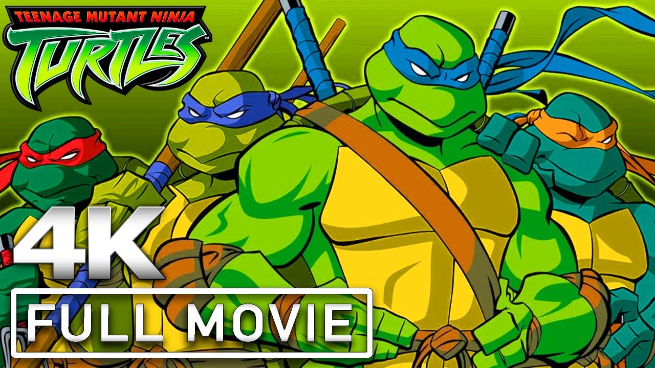 TEENAGE MUTANT NINJA TURTLES (2003) All Cutscenes (Full Game Movie) 4K Ultra HD