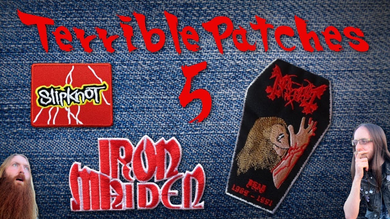 Terrible Band Patches 5 — Iron Maiden, Kreator и Th Wh