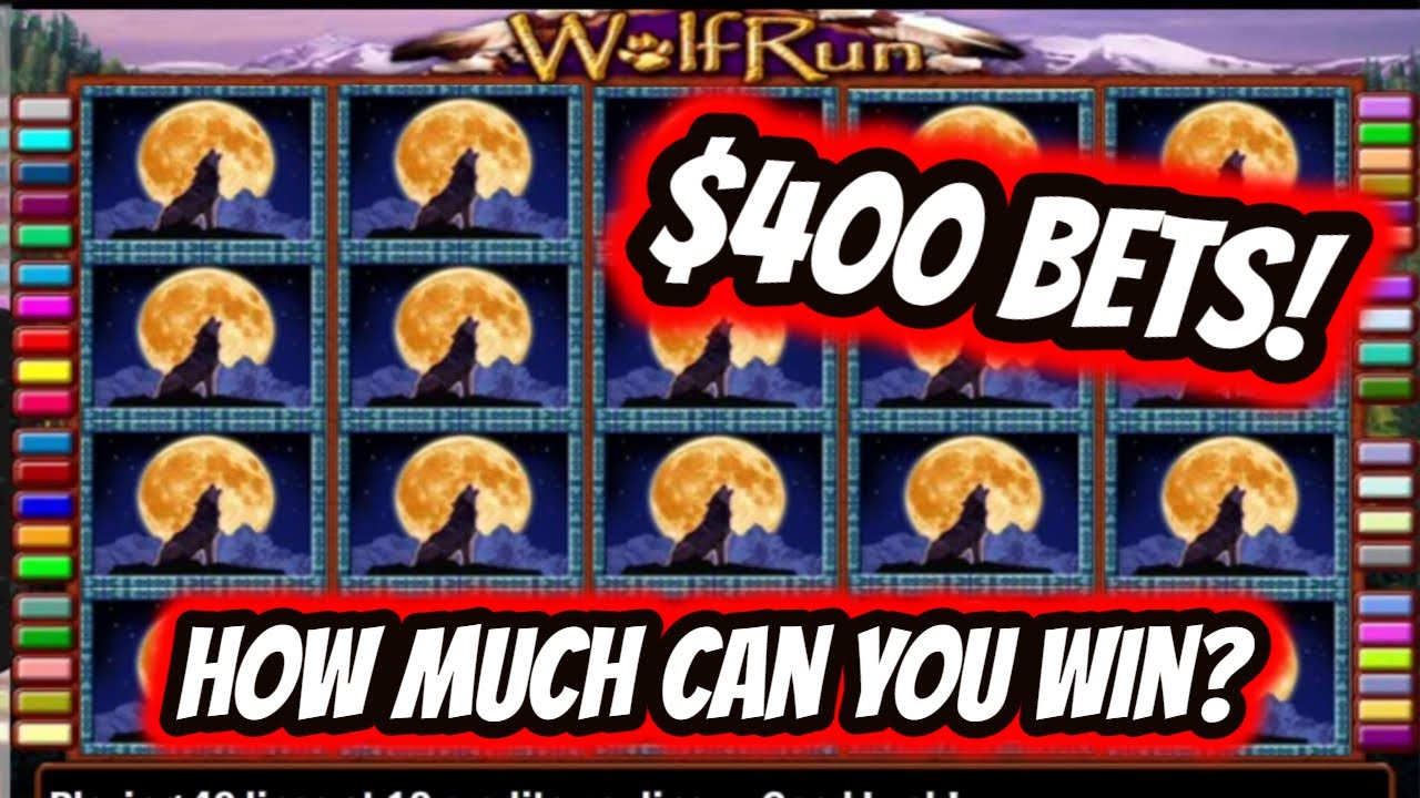 WOLF RUN CLASSIC SLOT! 🐺 $400 BETS! 🐺 FREE SPINS & BIG WINS! 💰