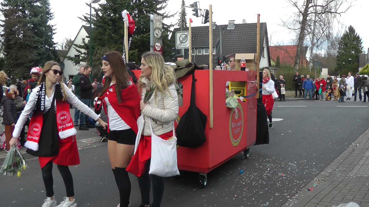 Rosenmontagszug Kerpen Balkhausen Türnich 27.02.2017