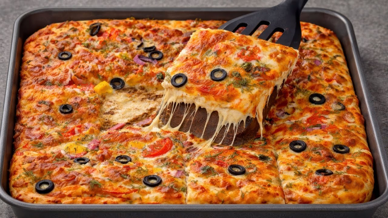 So eine leckere Pizza haben Sie noch nie gegessen! Ein schnelles Rezept in 5 Minuten.