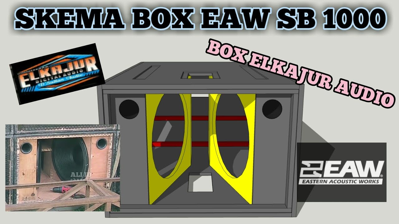 SKEMA BOX EAW SB1000 [EASTERN ACOUSTIC WORK] BOX ELKAJUR AUDIO