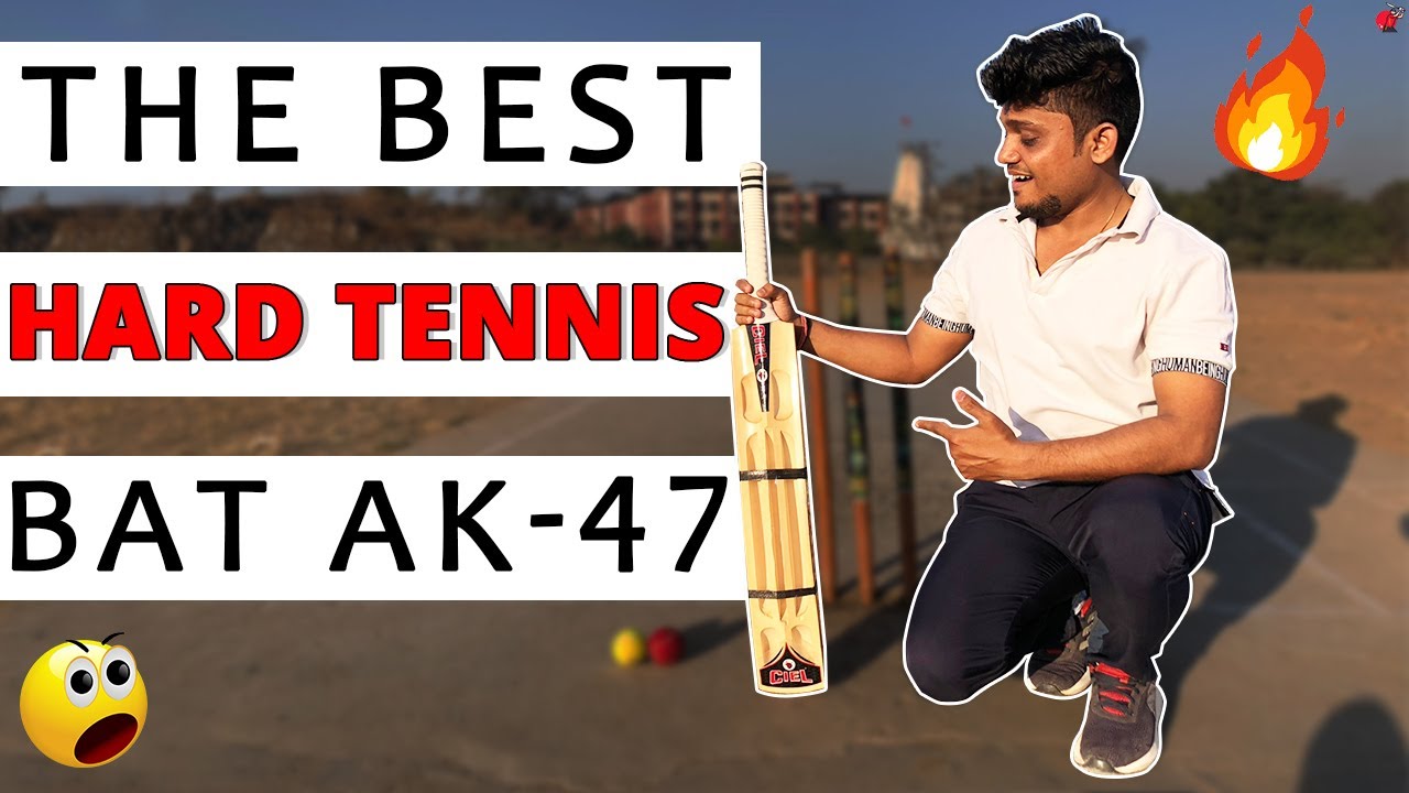 Best Hard Tennis Bat Kashmir Willow | Ciel AK 47 Bat | Triple Blade | CricketBio