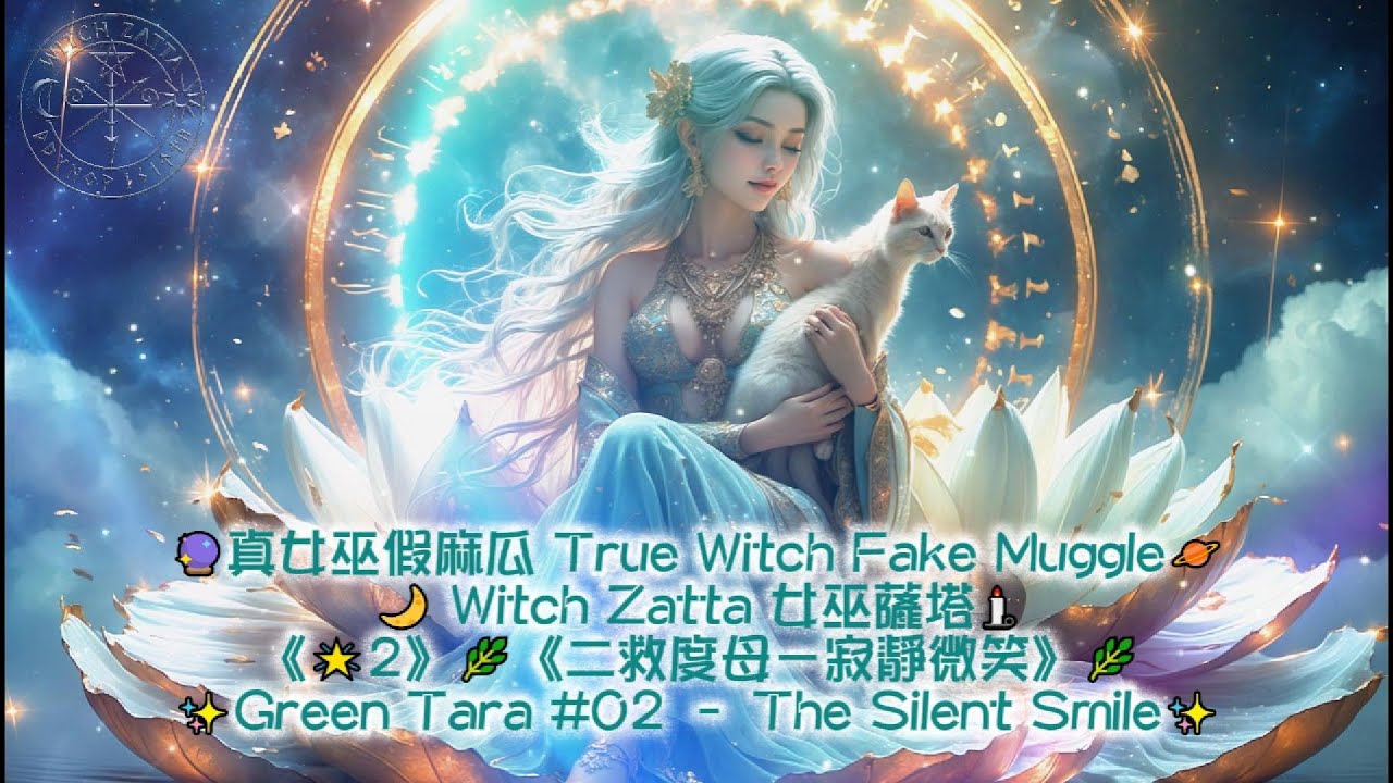 《🌟2》🌿《二救度母－寂靜微笑》🌿✨Green Tara #02 – The Silent Smile✨