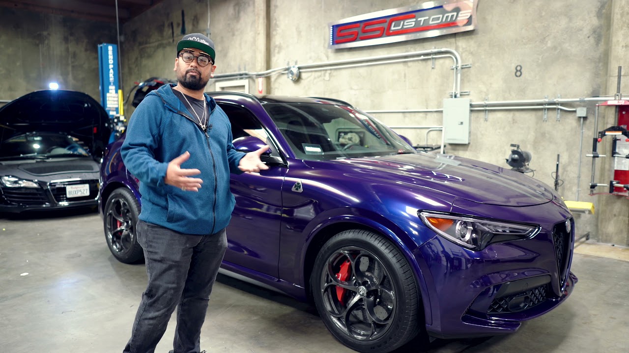 Alfa Romeo meets Gloss Mysterious Indigo! | [SS Customs]