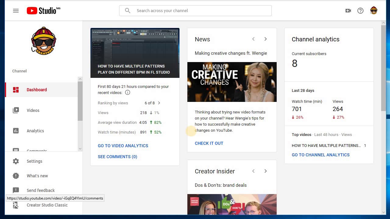 HOW TO CHANGE YOUR YOUTUBE ANALYTICS WATCH TIME FROM MINUTES TO HOURS
