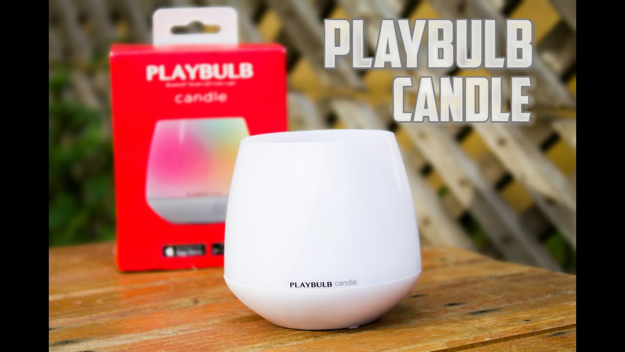 Lámpara LED Bluetooth - Playbulb Candle, review en español