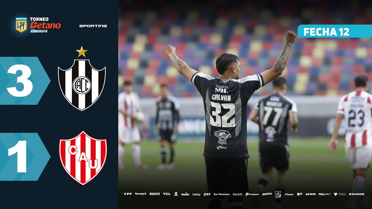 CENTRAL C&Oacute;RDOBA 3 - 1 UNI&Oacute;N | Resumen del partido | #TorneoBetano Clausura 2025