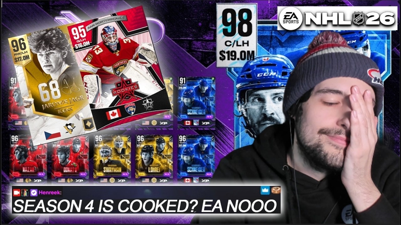 EA испортила 4 сезон! Катастрофа! Совершенно новый 4 сезон! NHL 26 HUT