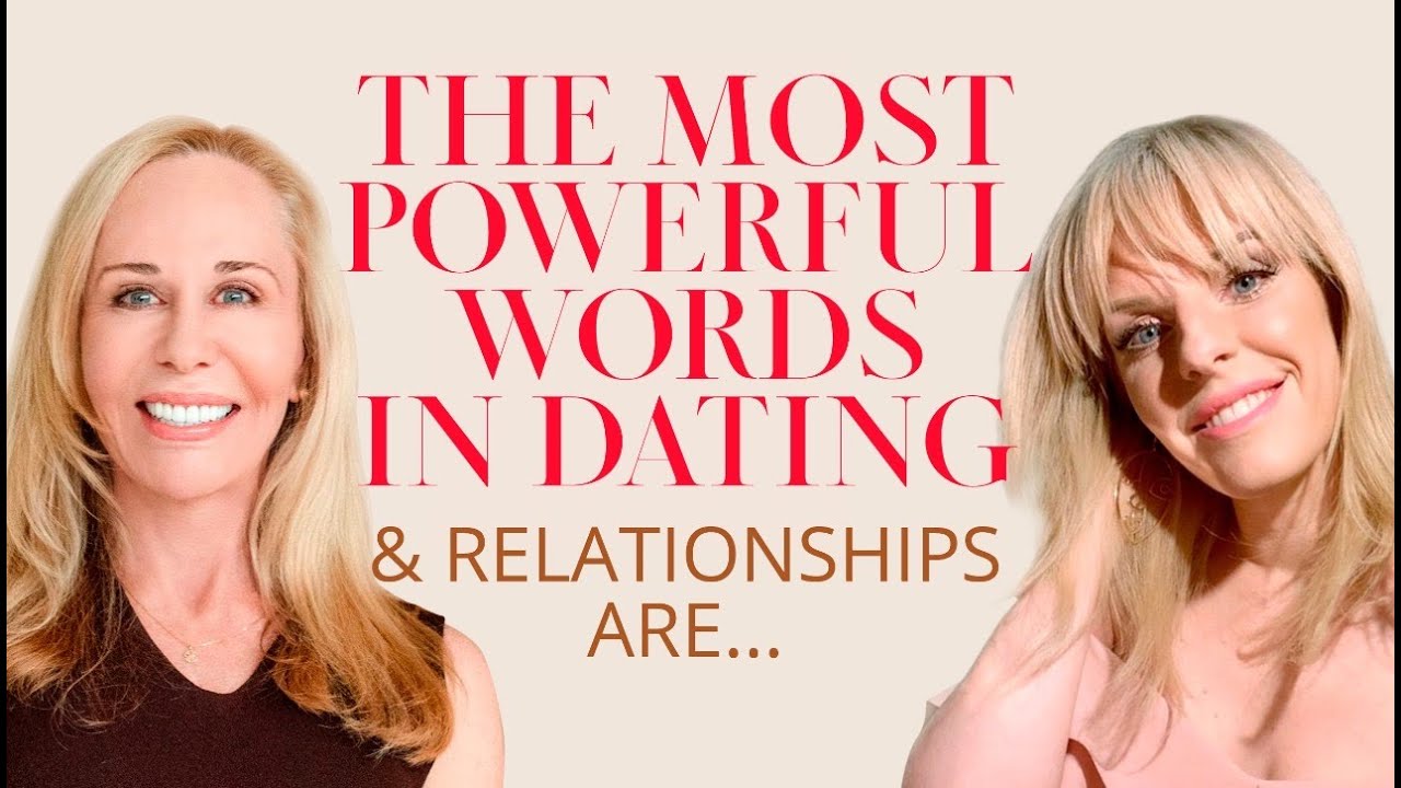 The Most POWERFUL WORDS in Dating and Relationships are... | Susan Winter & Greta Bereisaite