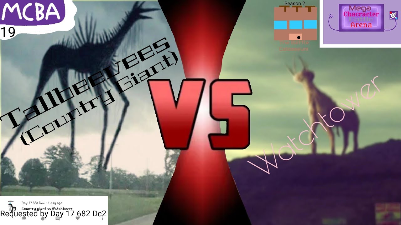 Mega Character Battle Arena Season 2 Ep 19: Country Giant VS The Watchtower