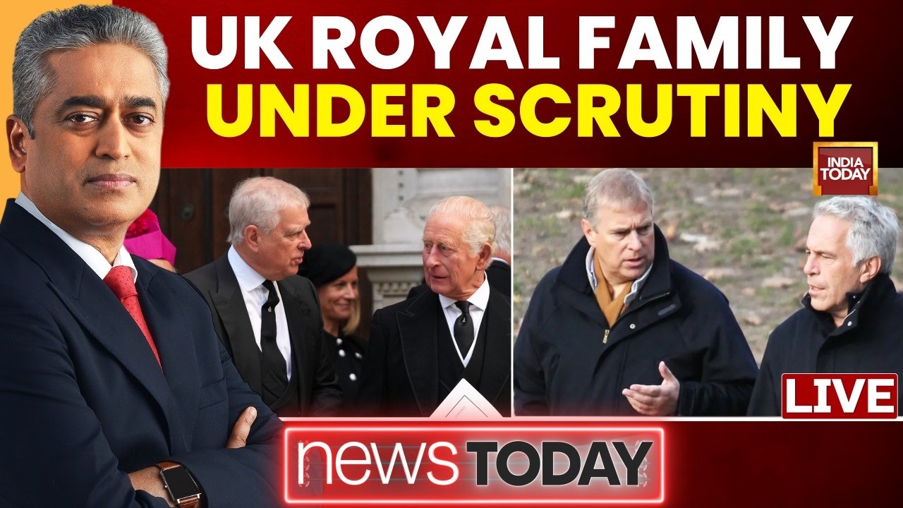 Rajdeep Sardesai LIVE: Ex-UK Prince Andrew Arrested | Epstein Survivor Speaks Out | India Today