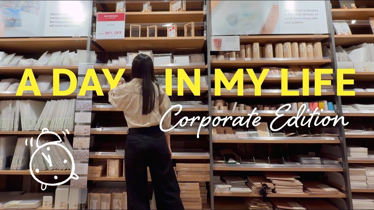 Week in My Life in Singapore 🇸🇬 | Office Vlogs, Muji Stationary Finds 