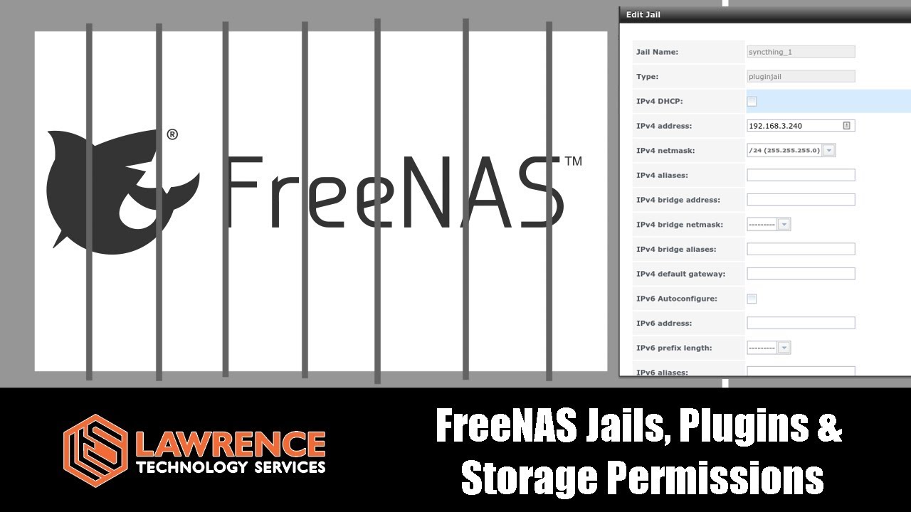 FreeNAS Jails, Plugins &  Storage Permissions Explained